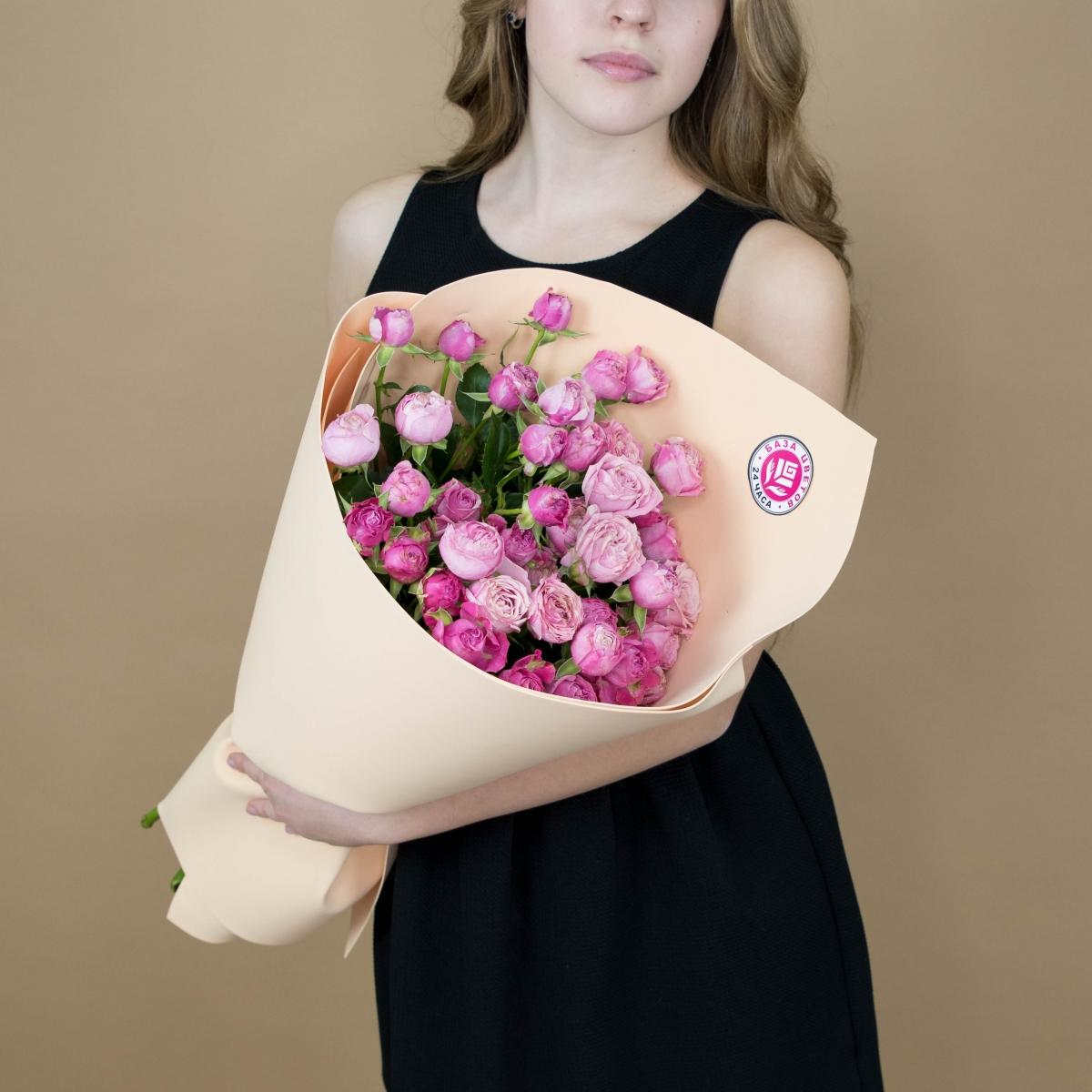Розы кустовые розовые Артикул   4698