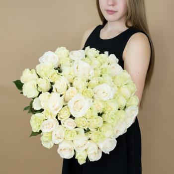 Букет из белых роз 75 шт. (40 см) (код товара: 90072)